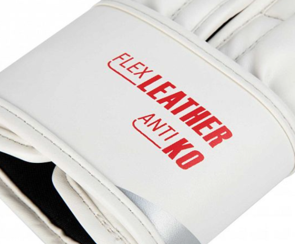 Перчатки боксерские Clinch Olimp бело-красные (вес 10 унций) C111 фото