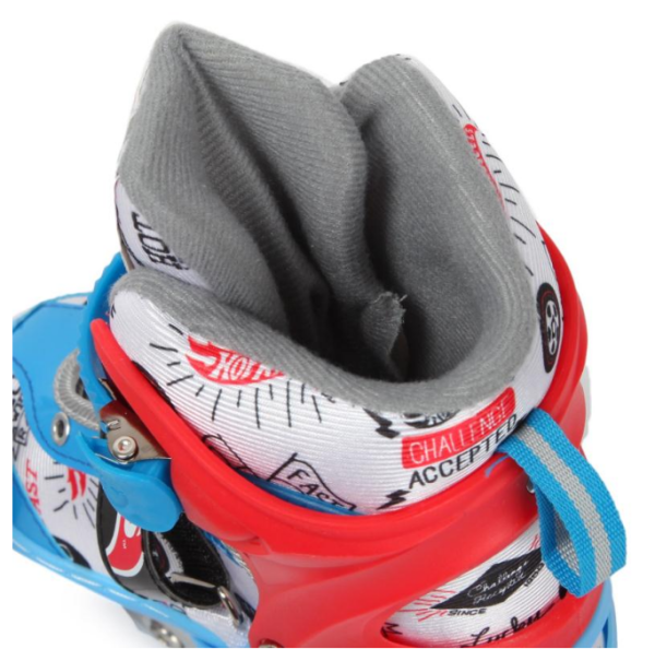 Ролик. коньки Hot Wheels Т20204, PU колеса со светом, размер S (30-33) фото