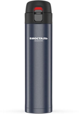 Термокружка БИОСТАЛЬ NMU-520N 0,52л. синий фото