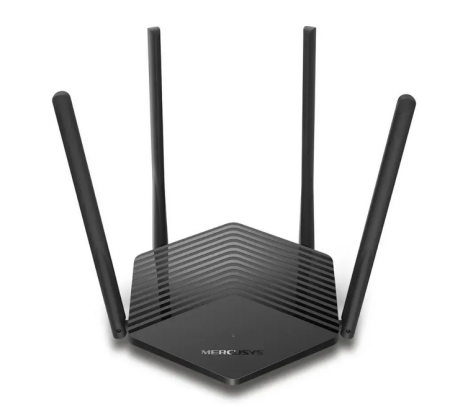 Wi-Fi роутер Mercusys MR60X AX1500 10/100/1000BASE-TX черный фото
