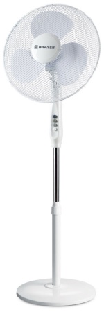 Вентилятор напольный BRAYER BR4961WH фото