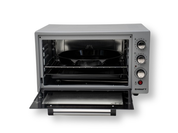 Электрическая печь KRAFT KF-MO 4506 GR серый купить ЦИТ Электрическая печь KRAFT KF-MO 4506 GR серый фото