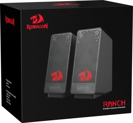 Колонки Redragon Ranch 2.0 черный фото