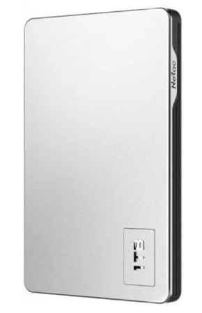 Внешний жесткий диск USB 3.0 1Tb Netac K338 серебристый/серый фото
