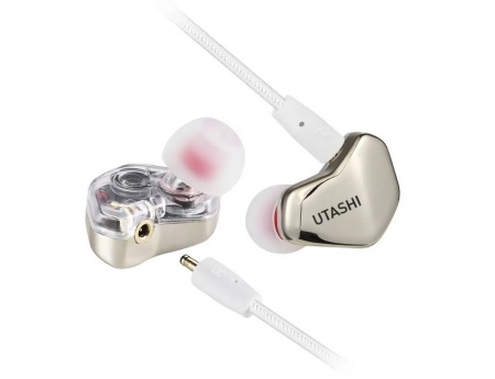 Наушники с микрофоном SMARTBUY (SBHX-540) UTASHI DUO 3 серебро фото