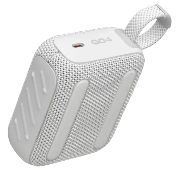 Колонка Bluetooth JBL GO 4 белая  фото