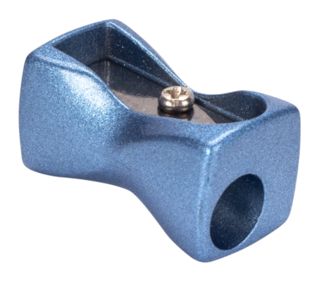 Точилка BRAUBERG «ZigZag», металлическая, корпус ассорти, 228457 фото