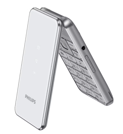 Мобильный телефон Philips Xenium E2601 серебристый фото