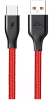 Кабель USB - TYPE-C EXPLOYD EX-K-500 1м Classic круглый красный фото