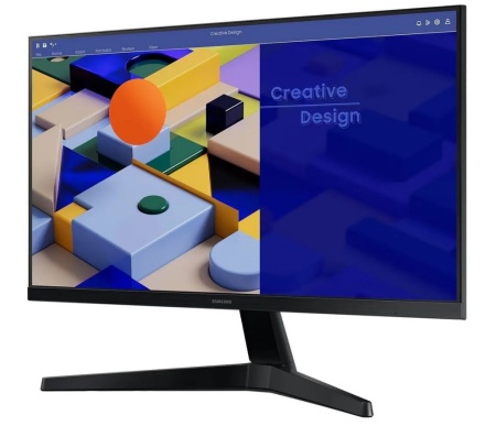 Монитор 23.8" Samsung S24C312EAI черный IPS, 1920x1080 75Hz , 5ms, 250 cd/m2, 1000:1  D-Sub HDMI фото
