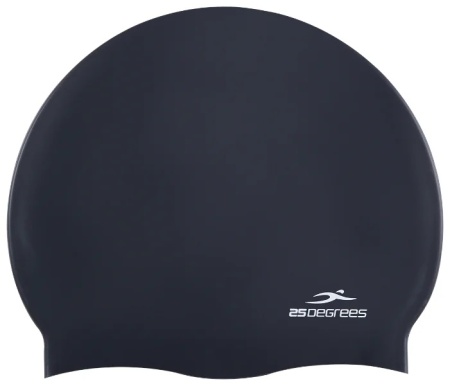 Шапочка для плавания 25DEGREES Nuance Black 25D21004A, силикон фото