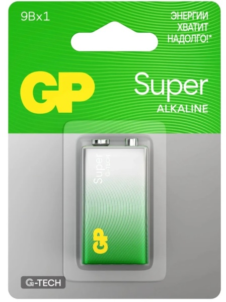 Батарея GP Ultra Alkaline 1604AUA21-5CRSBC1 9V (1шт) блистер фото