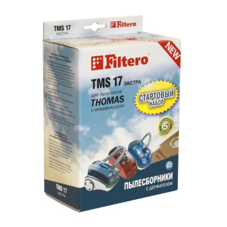 Пылесборник Filtero TMS 17 (2+1) СТАРТОВЫЙ набор для ТHOMAS фото