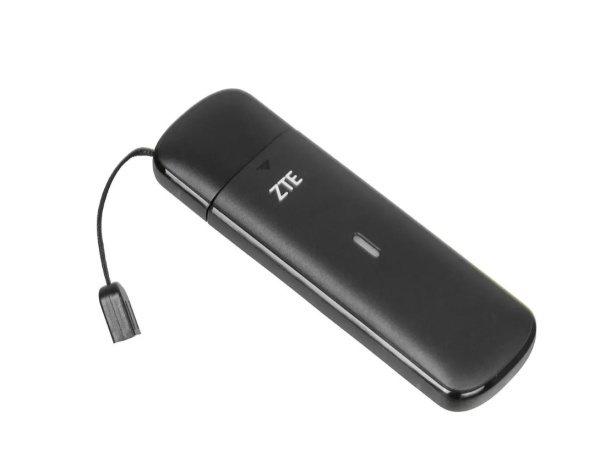 Модем 2G/3G/4G ZTE MF833N USB Firewall +Router внешний черный  фото