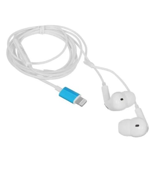 Наушники с микрофоном PERO EP10 белый (Lightning) EP10WH купить ЦИТ Наушники с микрофоном PERO EP10 белый (Lightning) EP10WH фото