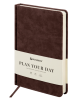 Ежедневник недатированный А5 138х213мм BRAUBERG Status под кожу, 160л, коричневый, 113363 фото