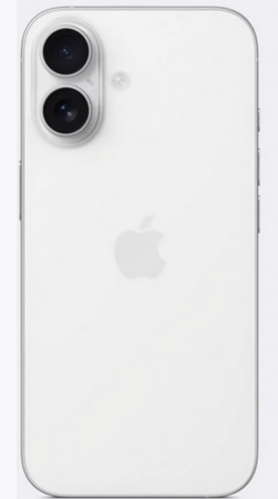 Apple iPhone 16 128GB White (Белый) 2sim (Параллельный импорт) фото