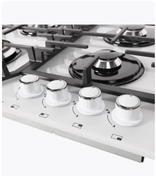 Варочная поверхность GEFEST ПВГ 2232-01 Р12 белый фото