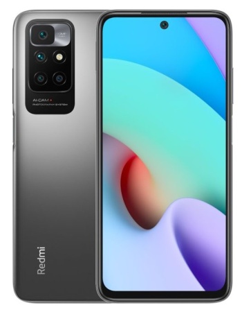Смартфон Xiaomi Redmi 10 2022 4/64Gb Carbon Grey (Серый) фото