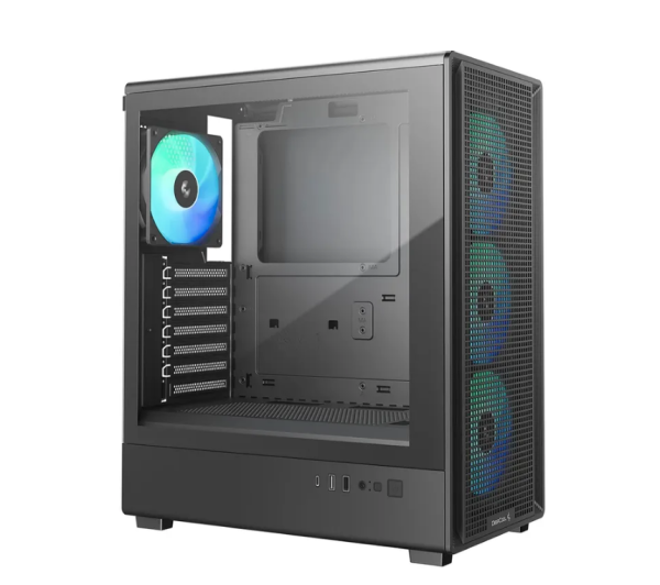 Корпус Deepcool CC550 4F без БП ATX черный фото