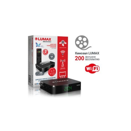 Ресивер эфирный цифровой LUMAX DV2104HD фото