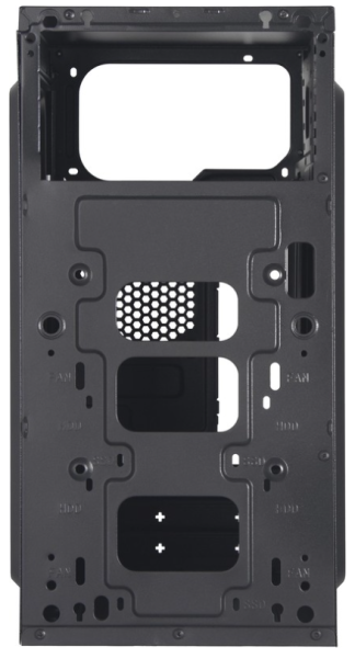 Корпус KingPrice KPCC-MN209 черный без БП mATX 1x80mm 2x120mm 2xUSB2.0 audio фото