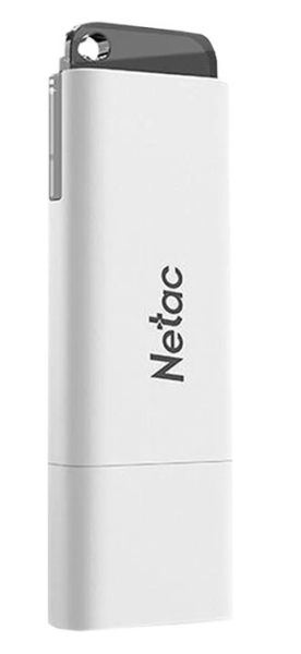 USB флеш-накопитель 16Gb Netac U185 белый USB 2.0 (NT03U185N-016G-20WH) фото