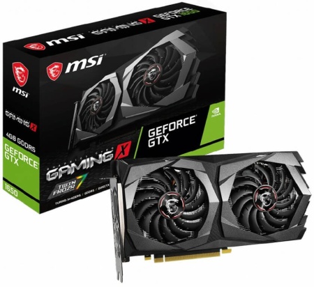 Видеокарта PCI-E 4Gb MSI NV GTX 1650 D6 GAMING X GTX 1650 128bit GDDR6 1485/12000 DVI/HDMI/DP фото