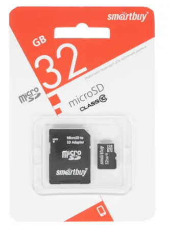 Карта памяти MicroSD 32GB Smart Buy Class 10 (SB32GBSDCL10-01LE) купить ЦИТ Карта памяти MicroSD 32GB Smart Buy Class 10 (SB32GBSDCL10-01LE) фото