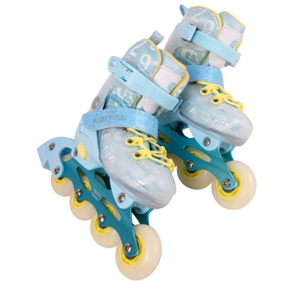 Роликовый коньки Tech Team Kidzroll р.28-31 (S) Celadon  фото