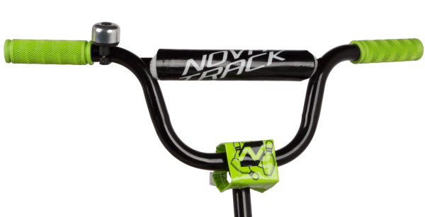 (м) Велосипед детский NOVATRACK 18"183STRIKE.RD22 красный, тормоз нож, крылья корот, защита А-тип  фото