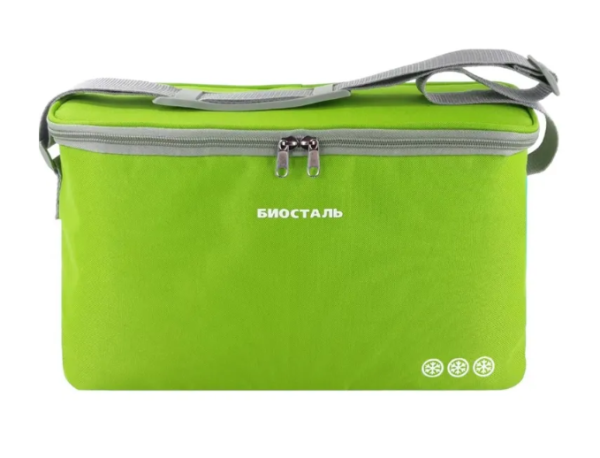Термосумка БИОСТАЛЬ TCD-10G, зеленый фото