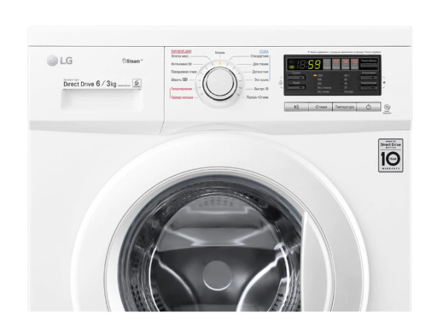 Стиральная машина LG F1296CDS0 (с сушкой) фото