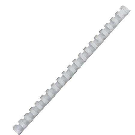Пластиковые пружины d=45mm (до400 л.) 50 шт. белые фото