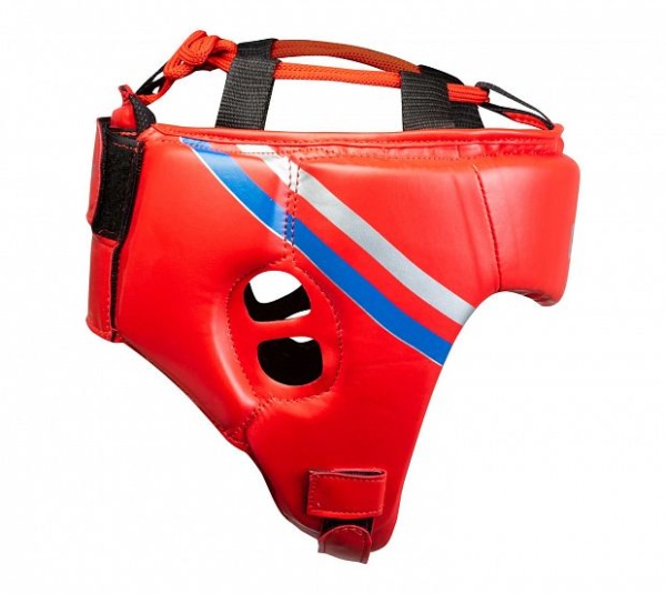 Шлем боксерский "Clinch Olimp" красный р.L фото