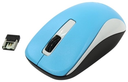 Мышь Genius NX-7005 синий беспроводная оптическая 1200dpi фото