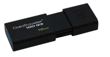 USB флеш-накопитель 16Gb Kingston DT100-G3 USB 3,0 (DT100G3/16GB) фото