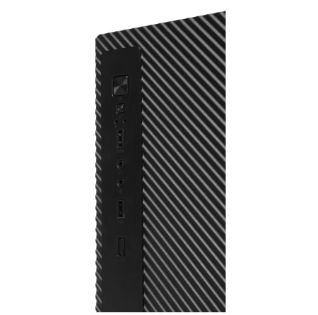 Корпус Accord Entry ACC-2053B черный без БП mATX 1x80mm 1x120mm 2xUSB2.0 audio  фото