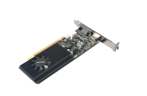Видеокарта PCI-E 2Gb ZOTAC GT 1030 2Gb 64bit GDDR5 1227/6000 HDMIx1 HDCP Ret low profile [ZT-P10300A фото