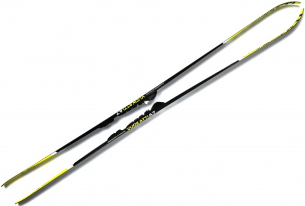 Лыжный комплект VUOKATTI 140 NNN Step-in (Wax)(Black/Yellow) без палок фото