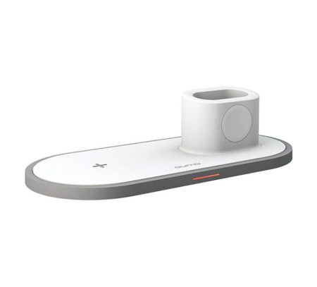 Беспроводное зарядное устройство Qumo PowerAid Qi iTrio 3 (Charger 0041) фото