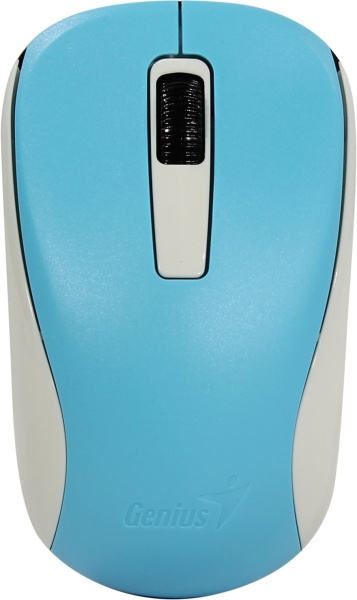 Мышь Genius NX-7005 синий беспроводная оптическая 1200dpi фото