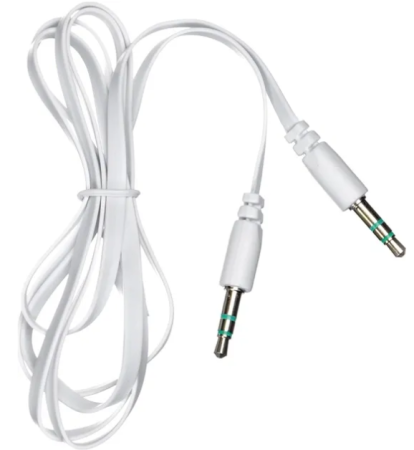 Аудиокабель OLTO AUCH-524 AUDIO CABLE 3.5MM белый фото