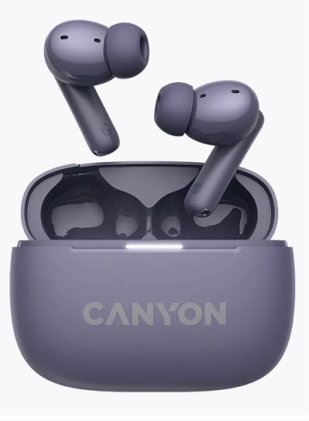Беспроводные bluetooth наушники Canyon OnGo TWS-10 ANC Фиолетовый (CNSTWS10PL) купить ЦИТ Беспроводные bluetooth наушники Canyon OnGo TWS-10 ANC Фиолетовый (CNSTWS10PL) фото