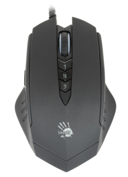 Мышь A4 Tech Bloody V8 черный оптическая (3200dpi) USB3.0 (8but) фото