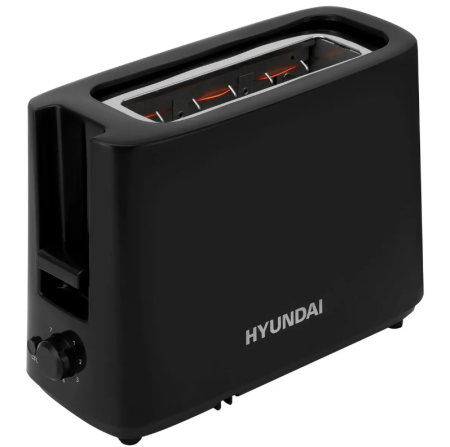 Тостер HYUNDAI HYT-8007 черный фото