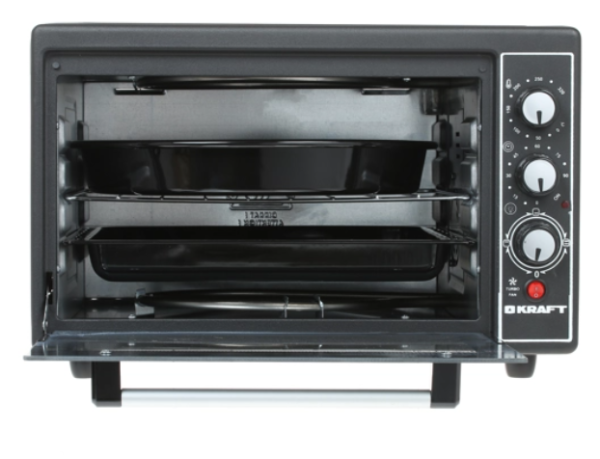Электрическая печь KRAFT KF-MO 3802 KBL (конвекция) черный фото