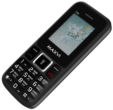 Мобильный телефон MAXVI C3N Black купить ЦИТ Мобильный телефон MAXVI C3N Black фото