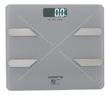 Весы напольные POLARIS PWS 1898 серый фото