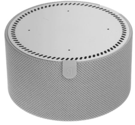 Умная колонка Яндекс Станция Мини с часами серый (YNDX-00020G) фото